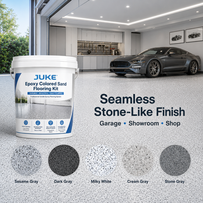 JUKE Epoxy Colored Sand Flooring Kit
